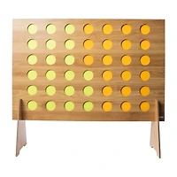 Giant Wooden Four In A Row Game 30in