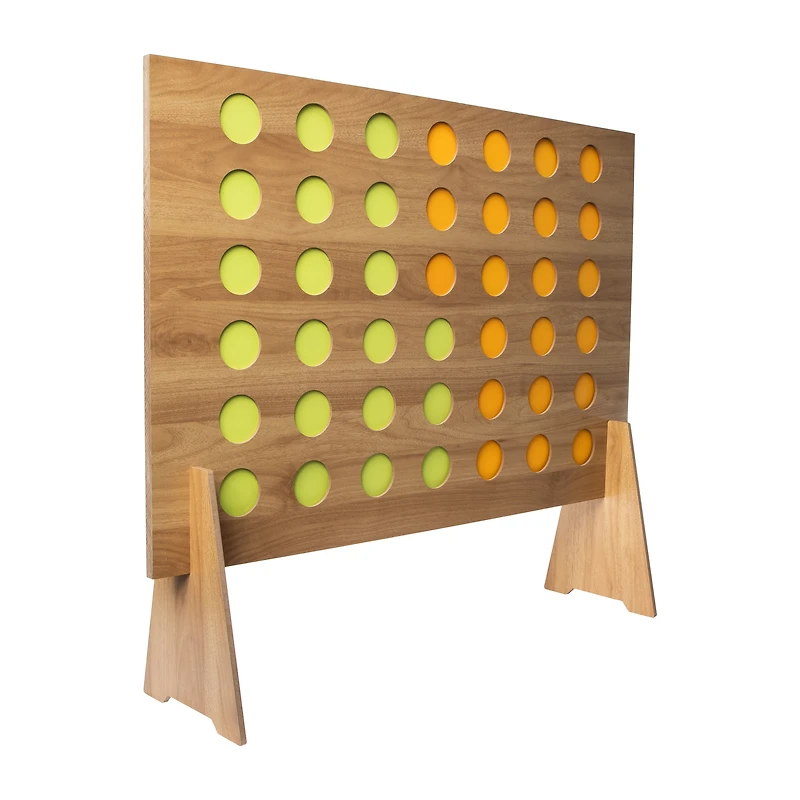 Giant Wooden Four In A Row Game 30in