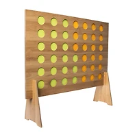 Giant Wooden Four In A Row Game 30in