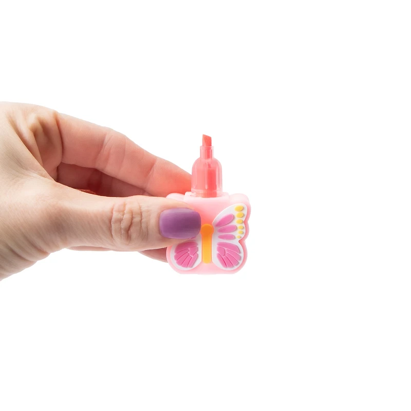 Stackable Butterfly Highlighters 4-Pack