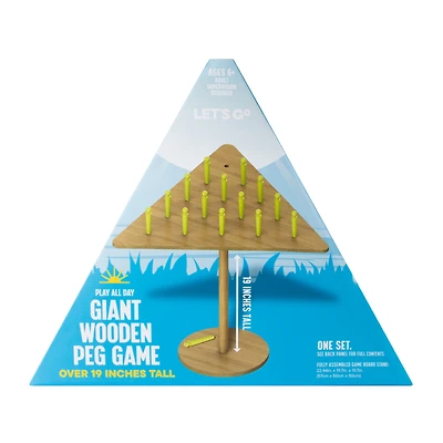 Giant Wooden Peg Game Set