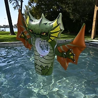 Inflatable Dragon Target Toss Set