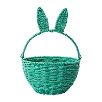 Woven Easter Bunny Ear Basket