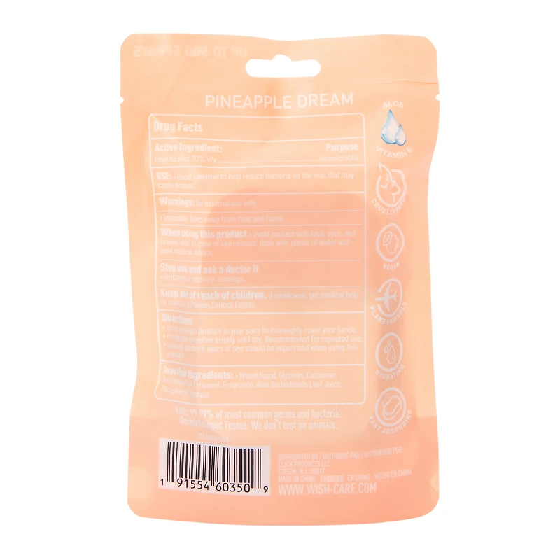 Wish Hydrating & Moisturizing Hand Sanitizer (Styles May Vary)