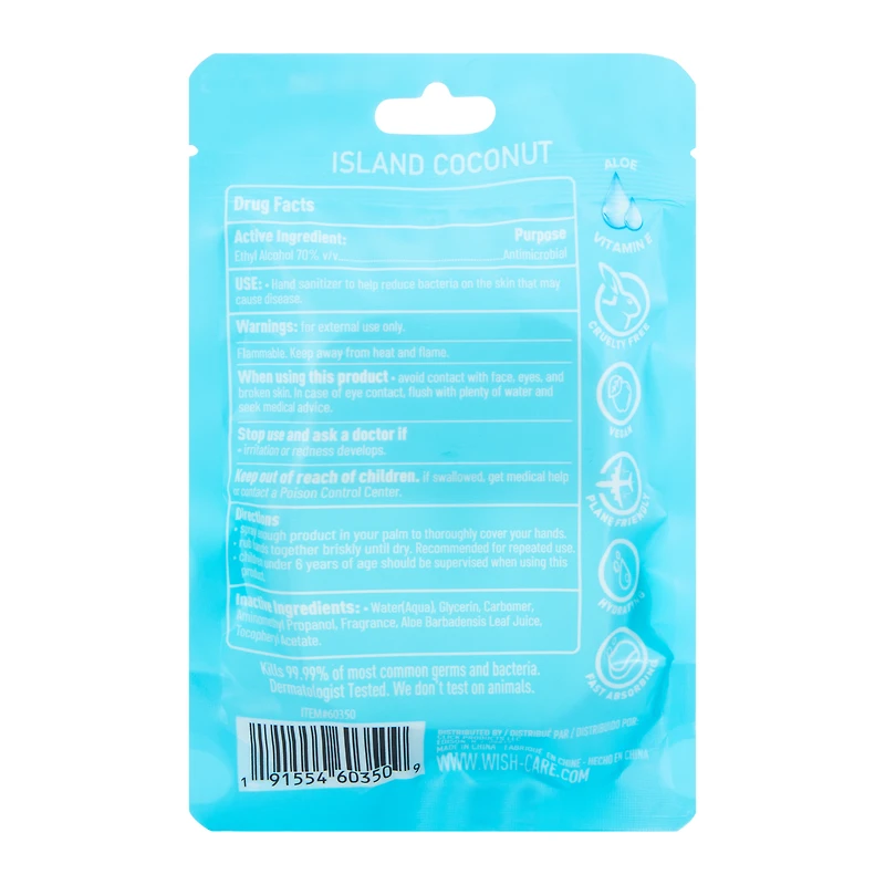 Wish Hydrating & Moisturizing Hand Sanitizer (Styles May Vary)