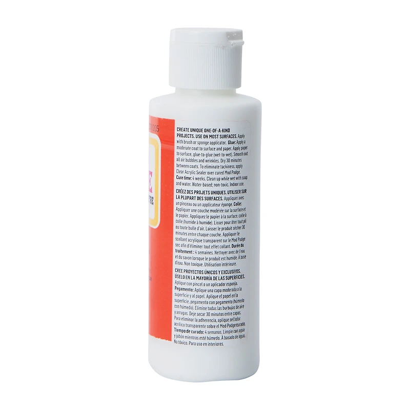 Mod Podge Gloss Water-Based Glue Sealer & Finish 4oz