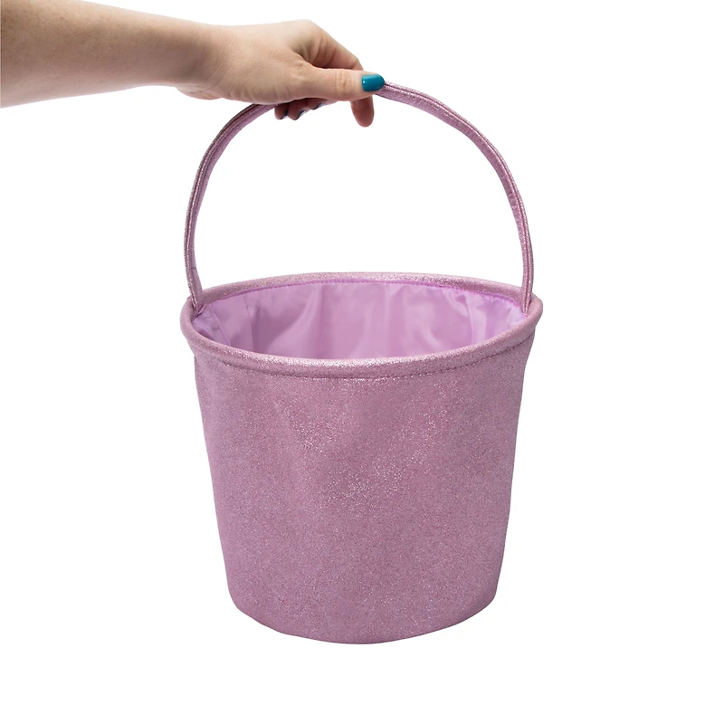 Glitter Canvas Easter Basket