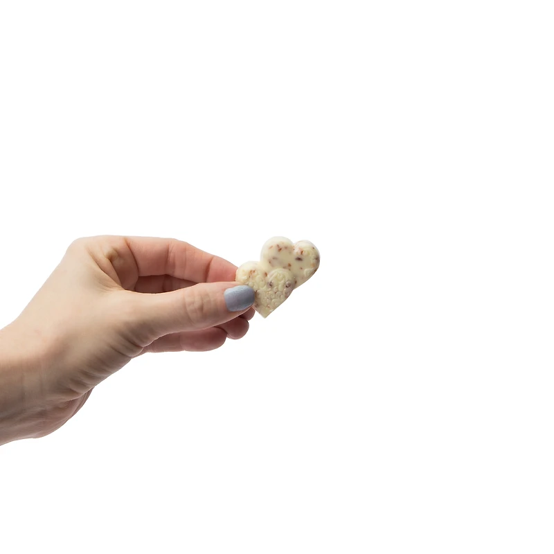 Ghirardelli® Hearts Crème Brûlée White Chocolate 4.1oz