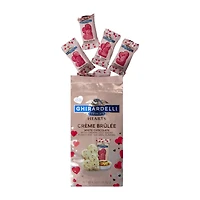 Ghirardelli® Hearts Crème Brûlée White Chocolate 4.1oz