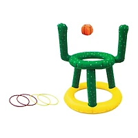 Inflatable Cactus Toss Game Set