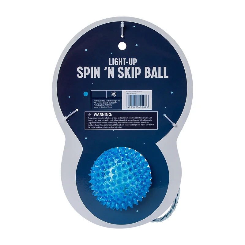 Light-Up Spin 'N Skip Ball