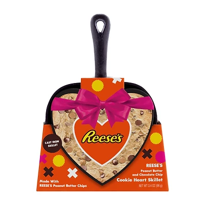 Reese's Peanut Butter & Chocolate Chip Cookie Heart Skillet 3.4oz