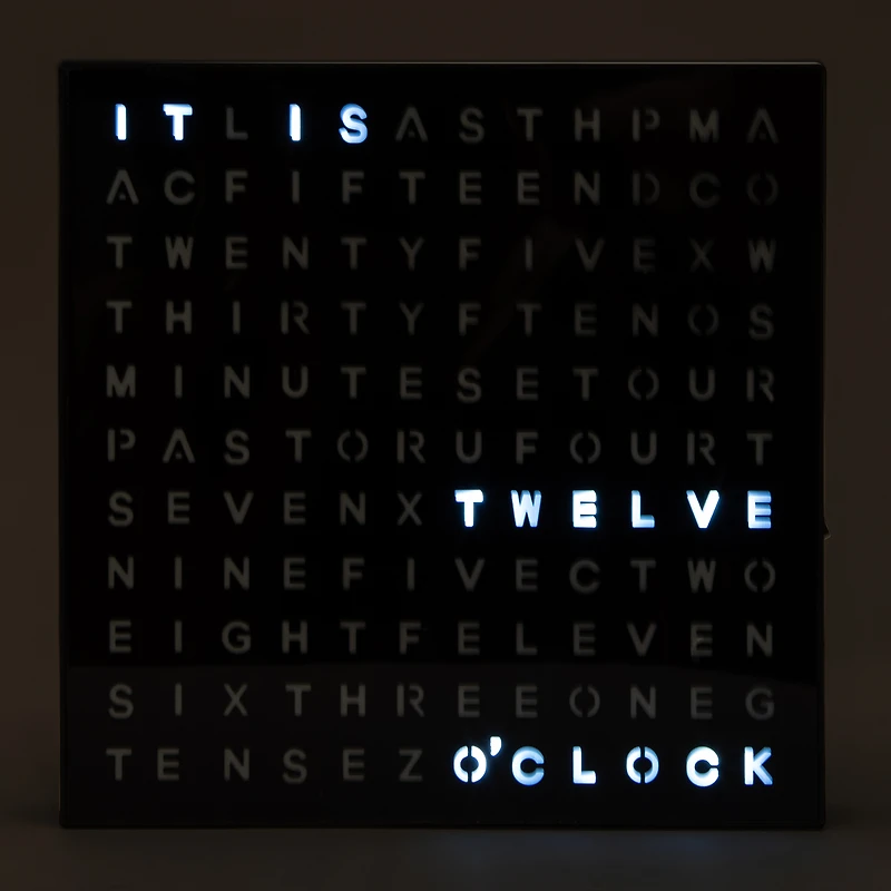 Electronic Word Clock