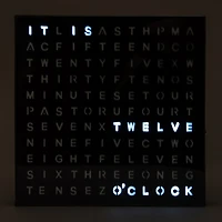 Electronic Word Clock