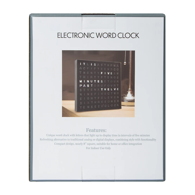 Electronic Word Clock