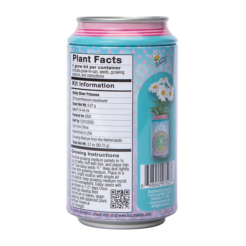 Grow Your Own Plant Complete Kit Soda Can