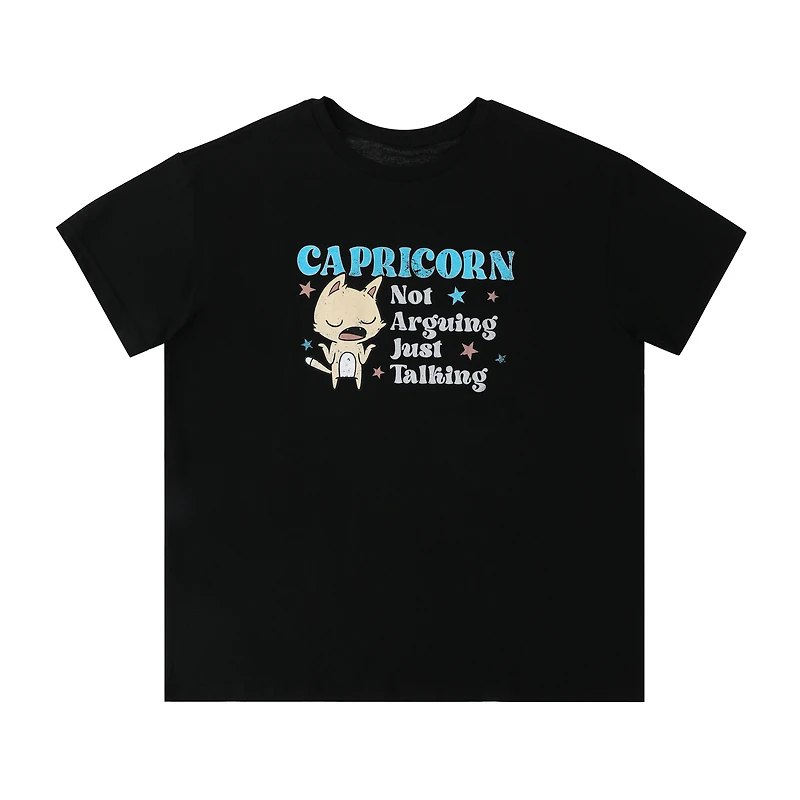 Zodiac Capricorn Graphic Tee