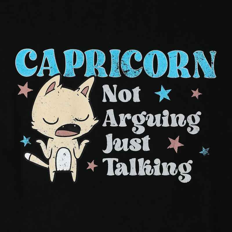 Zodiac Capricorn Graphic Tee