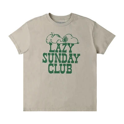 Peanuts® Lazy Sunday Club Graphic Tee