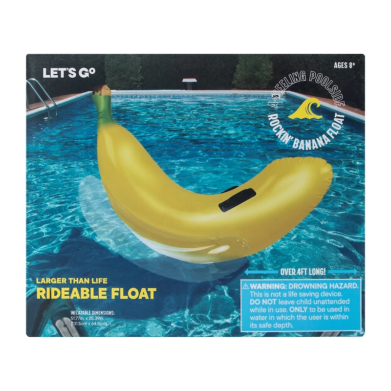 Rockin' Banana Float 51in x 25in