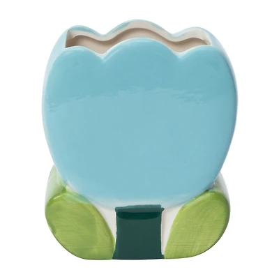 Flower-Design Pen Holder