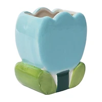 Flower-Design Pen Holder