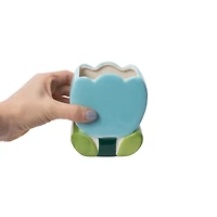 Flower-Design Pen Holder