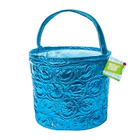 Metallic Quilt Easter Basket