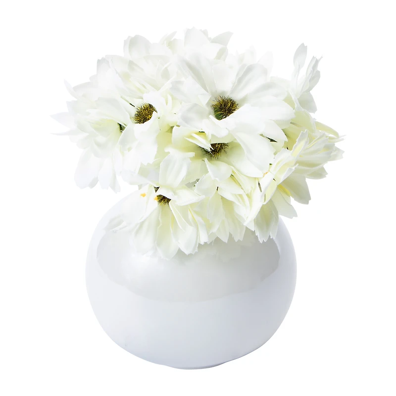 Faux Flower Vase