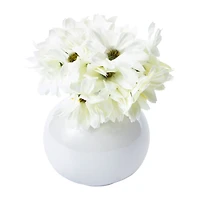 Faux Flower Vase
