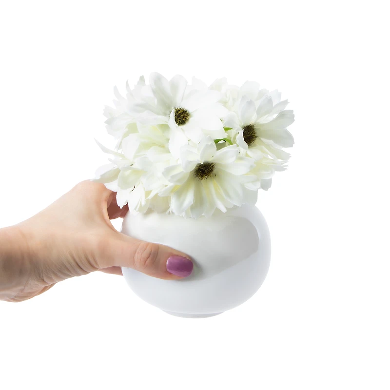 Faux Flower Vase