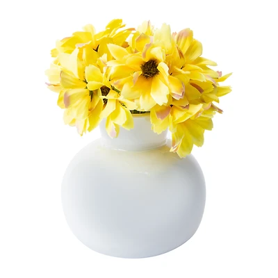 Faux Flower Vase