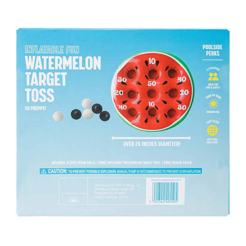 Inflatable Watermelon Target Toss Set