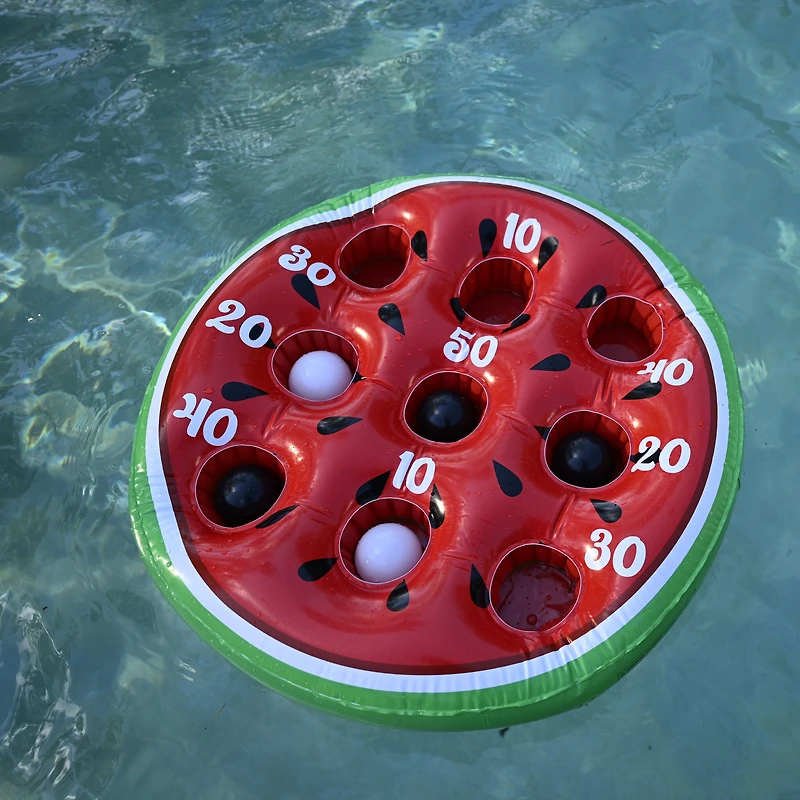 Inflatable Watermelon Target Toss Set