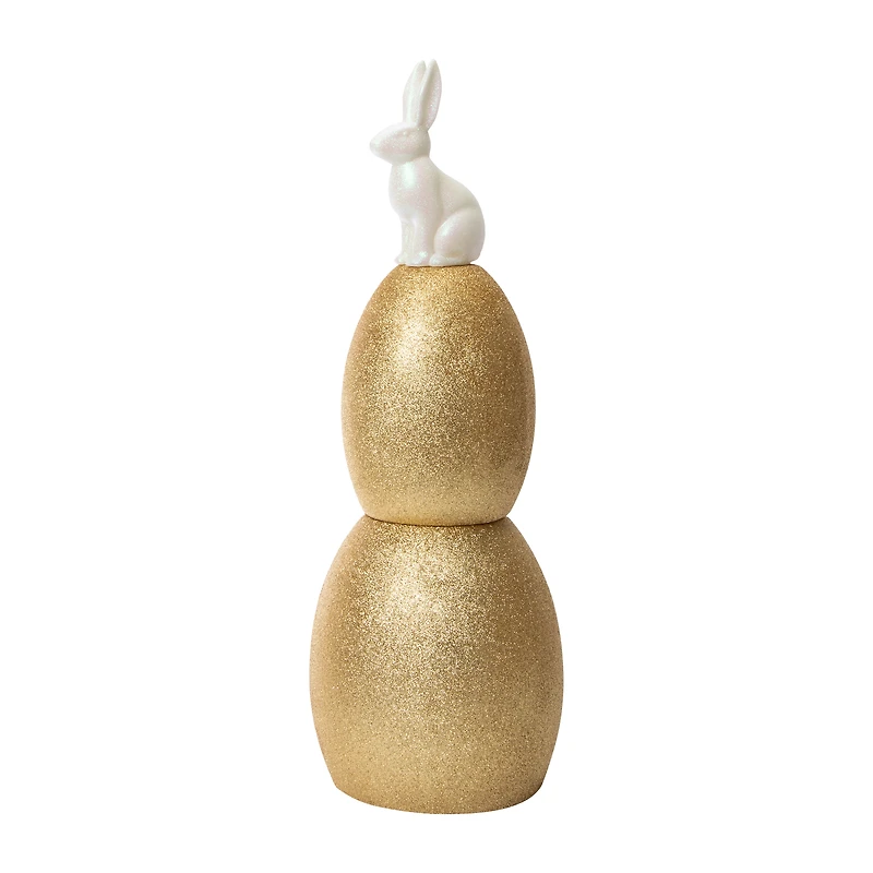 Stackable Eggs With Bunny 24in