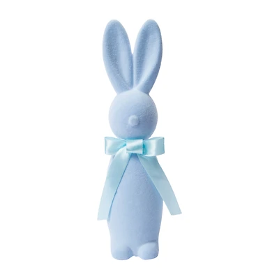 Colored Flocked Bunny