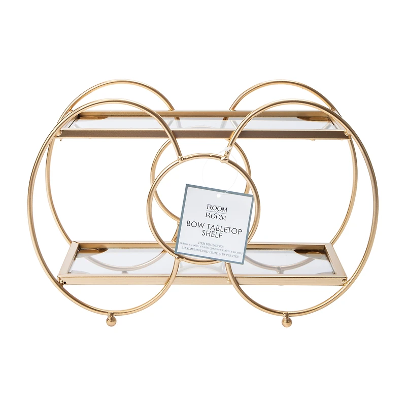Bow Tabletop Shelf