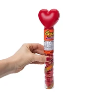 Valentine’s Reese's Peanut Butter Cup Miniatures Candy Heart Cane 2.17oz