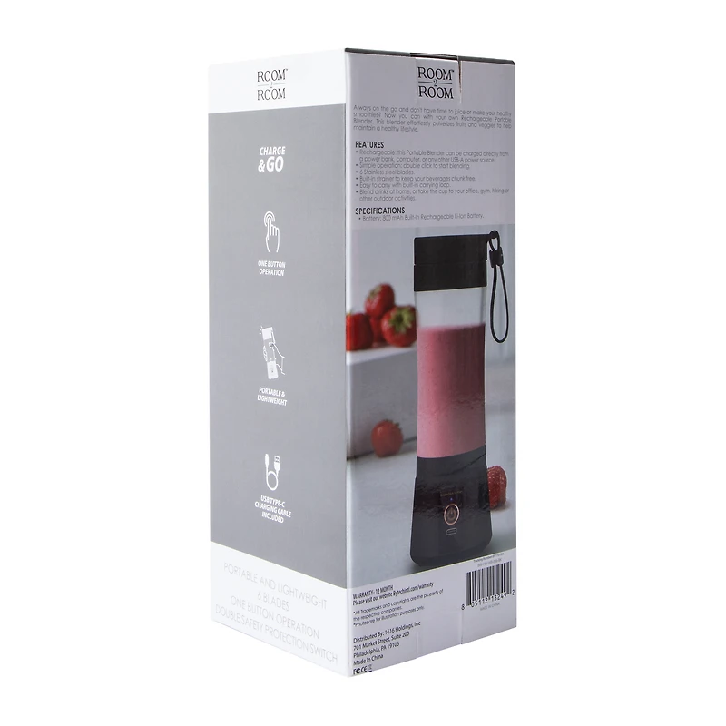 Rechargeable Portable Blender 12.8oz