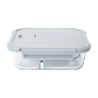 Glass Bento Box 3-Compartment