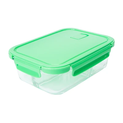 Glass Bento Box 3-Compartment