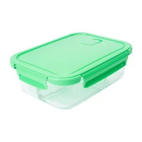 Glass Bento Box 3-Compartment