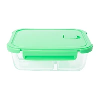 Glass Bento Box 3-Compartment