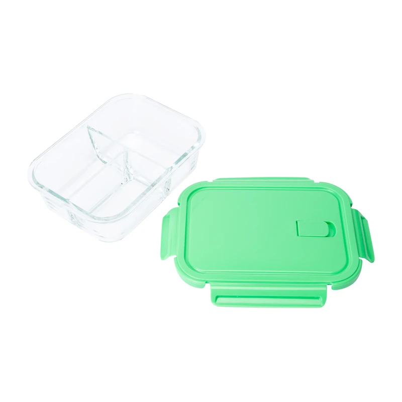 Glass Bento Box 3-Compartment