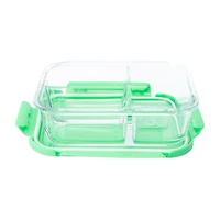 Glass Bento Box 3-Compartment