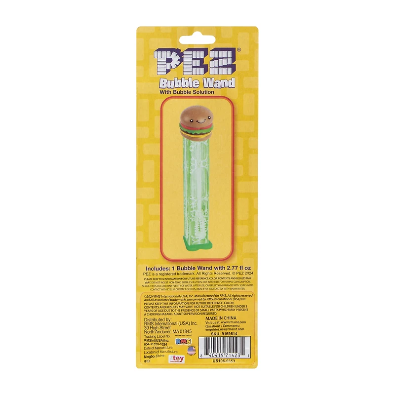 Pez® Foodie Bubble Wand Solution 2.77oz