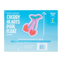 Cherry Hearts Pool Float