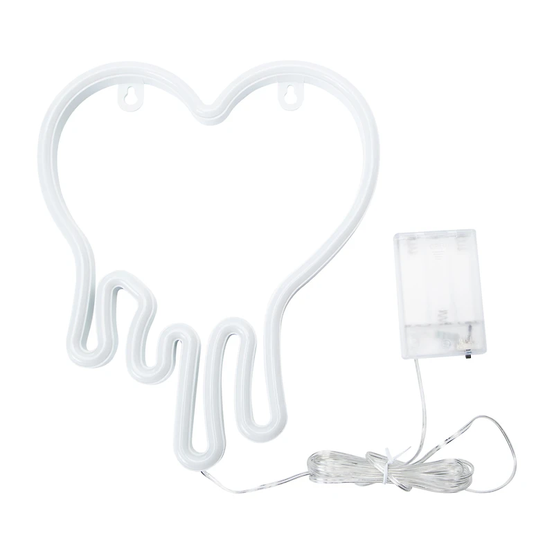Drippy Heart LED Wall Light