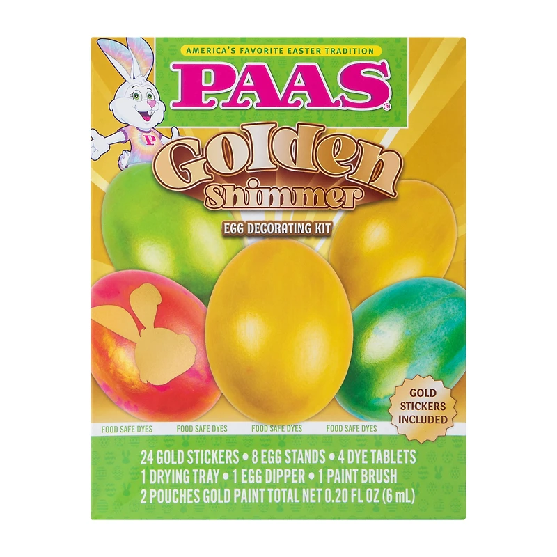 Paas® Gold Shimmer Egg Decorating Kit