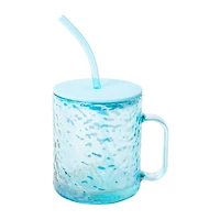Textured Glass Sip Cup 16oz